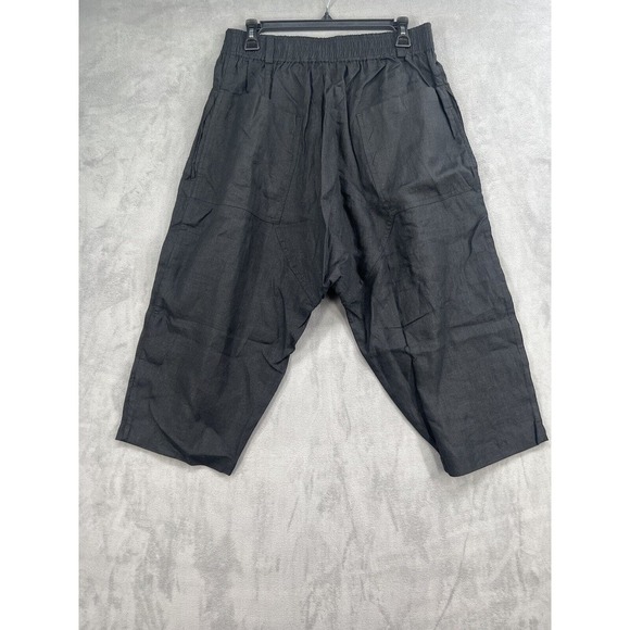 Free People Nicholas K Linen Short Black Pants Size Small - Picture 5 of 10